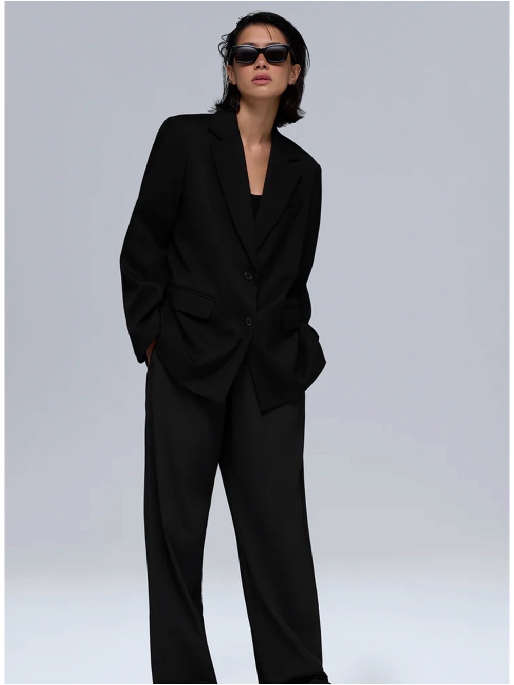 Alo Yoga Black First Class Blazer